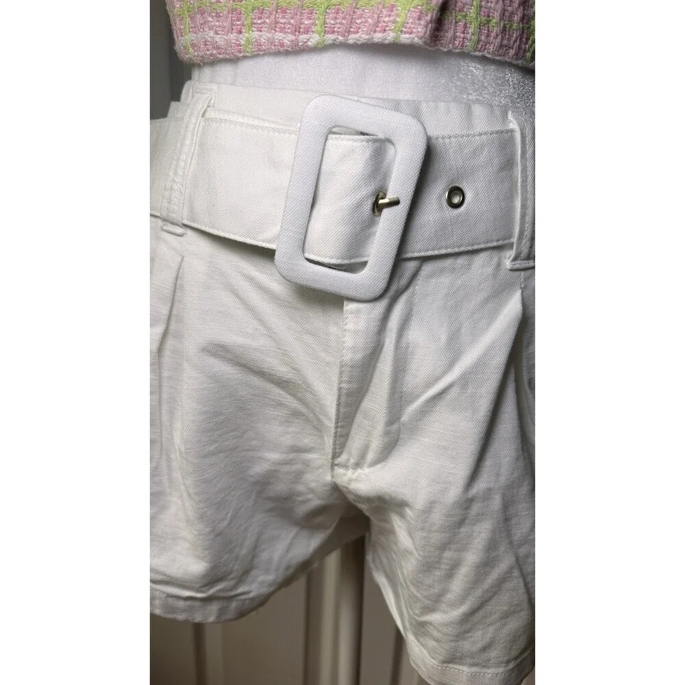 Future Collective High Waisted Belted Short Size 2 - Picture 8 of 10